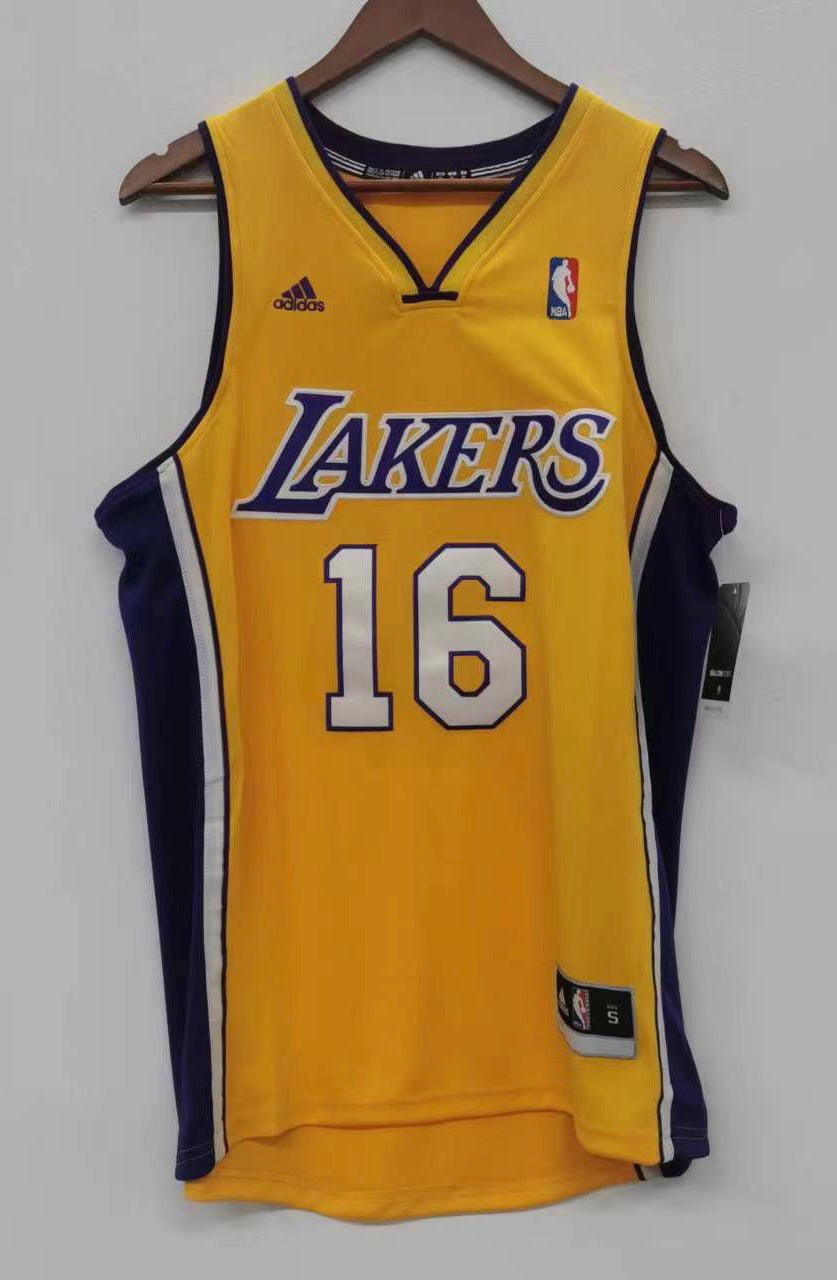 Pau Gasol Los Angeles Lakers Jersey Adidas