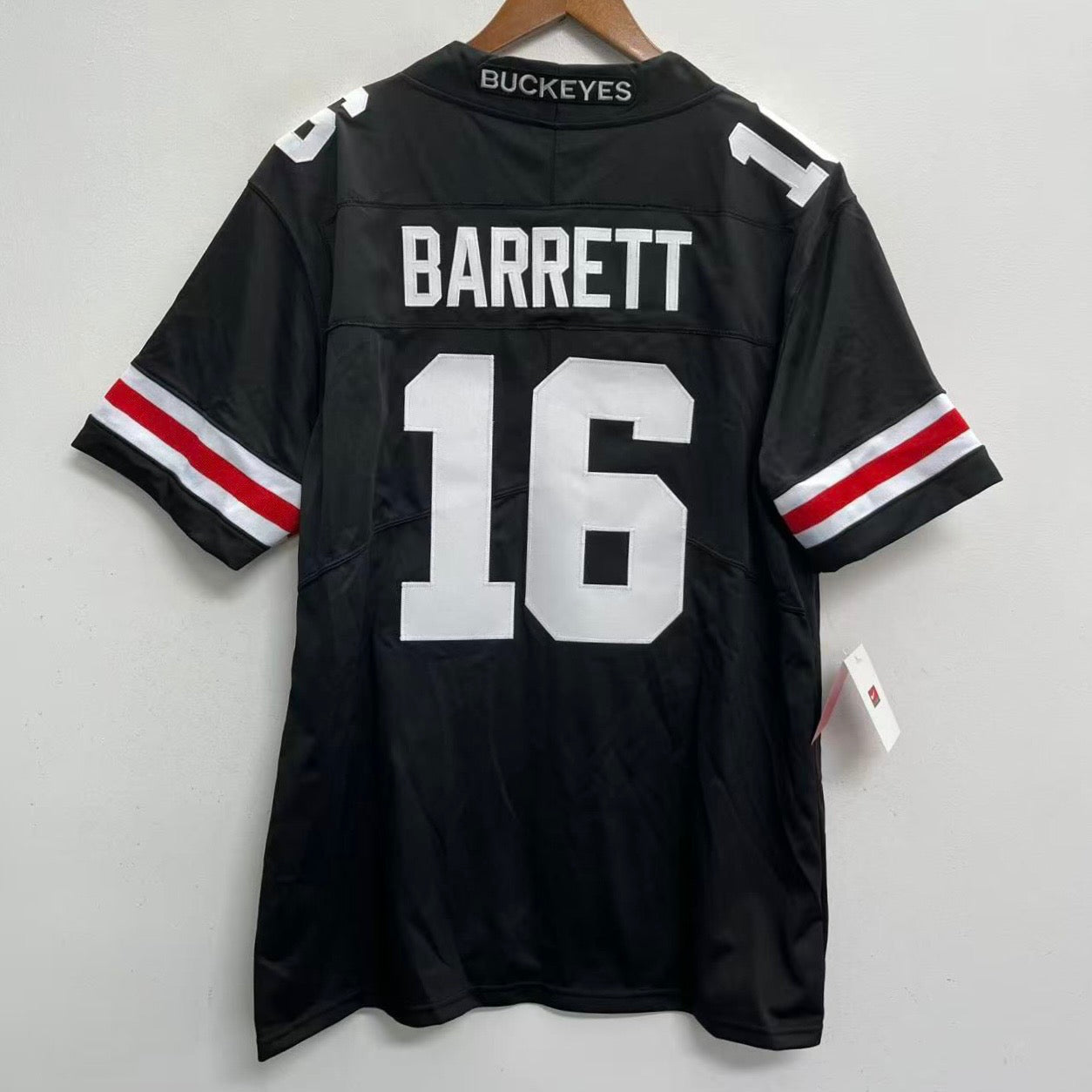 J. T. Barrett Jersey Ohio State Buckeyes Jersey Black NIKE