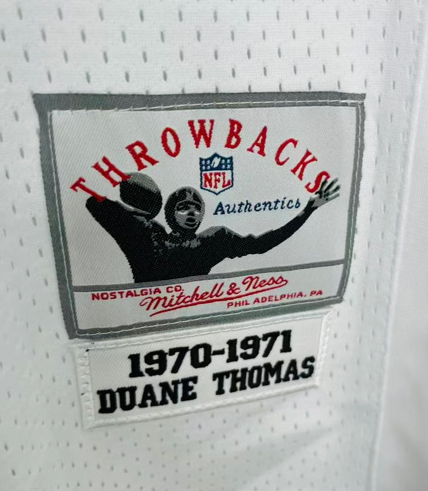 Duane Thomas Dallas Cowboys Official NFL Jersey white Mitchell & Ness