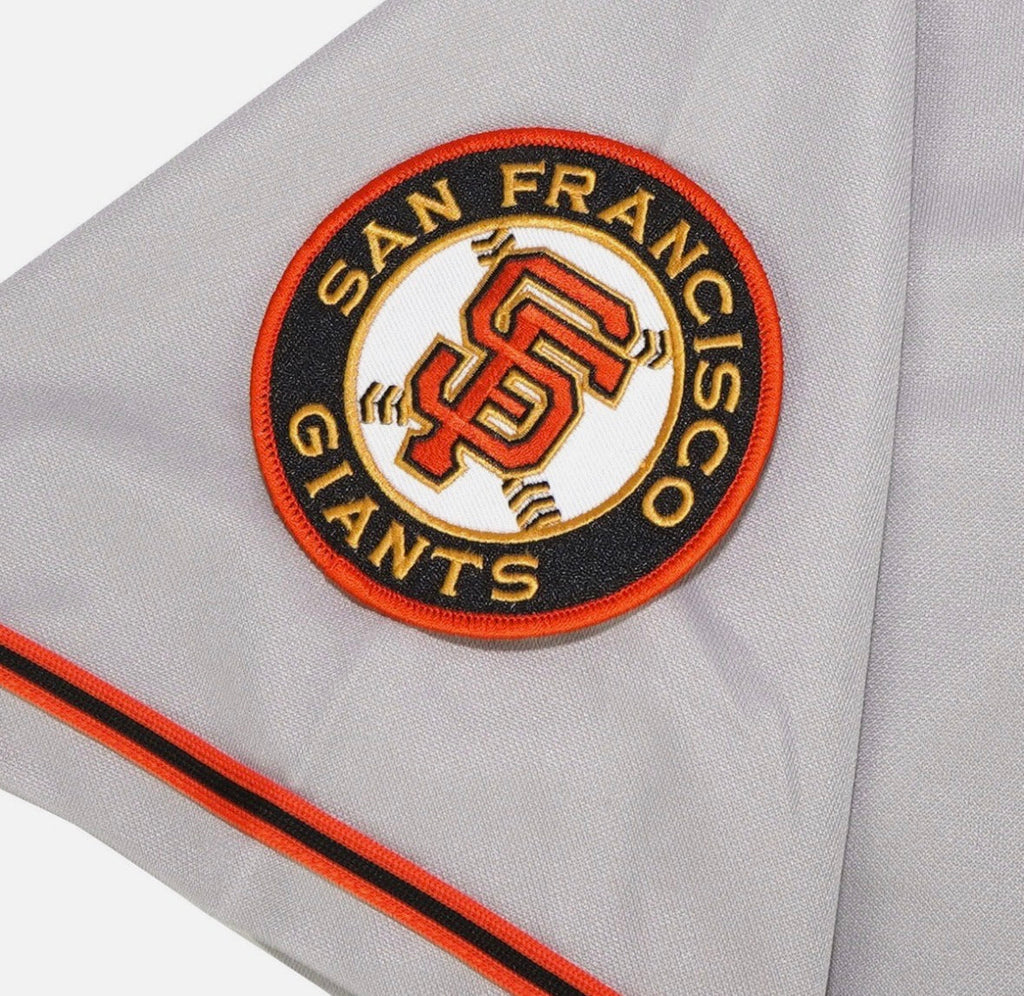 Barry Bonds YOUTH KIDS SAN FRANCISCO Giants Official MLB Majestic Jersey gray