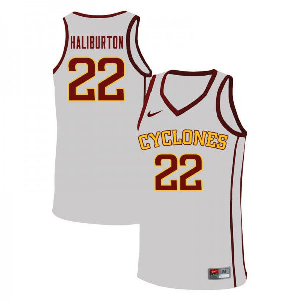 Tyrese Haliburton Iowa State Cyclones Official NCAA Nike jersey White