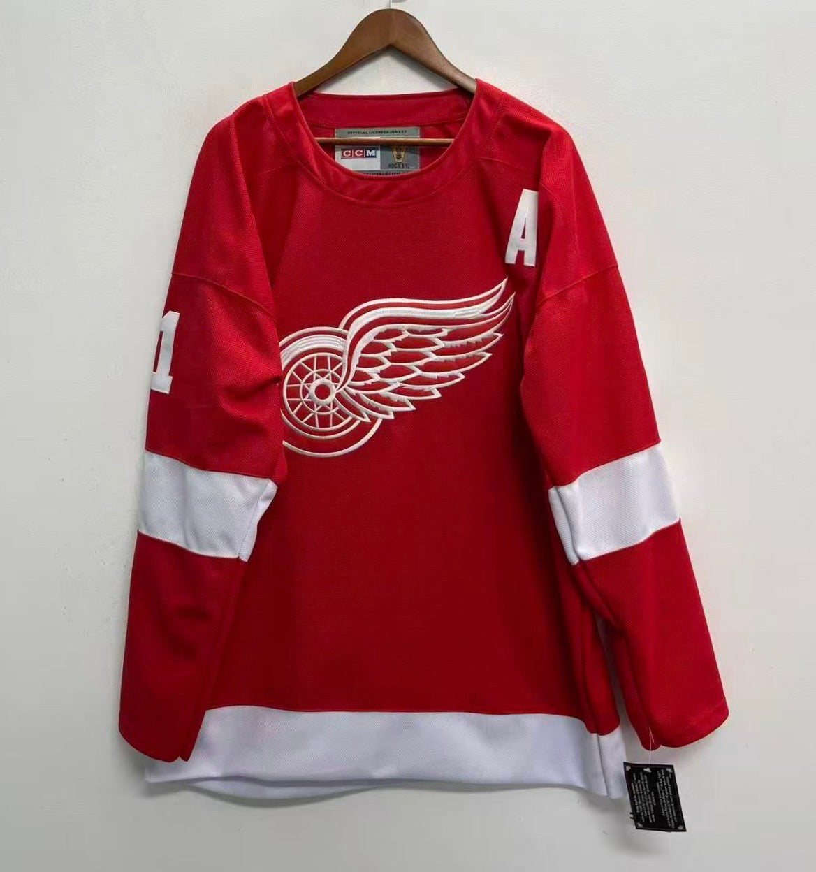 Sergei Fedorov Detroit Red Wings Official NHL CCM Jersey
