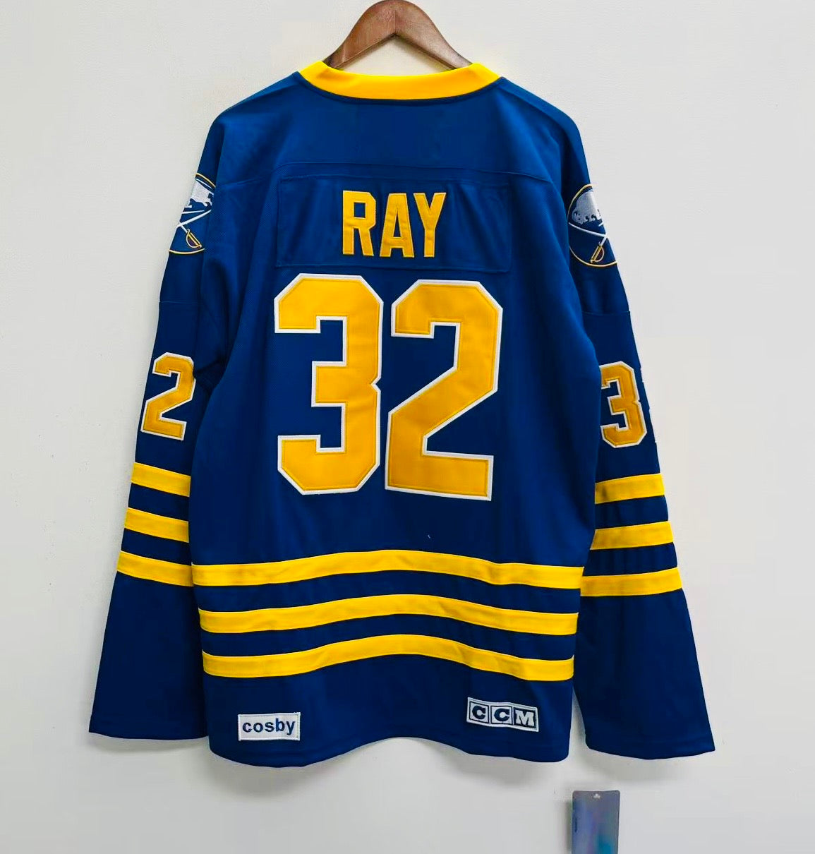 Rob Ray Buffalo Sabres Official NHL CCM Jersey