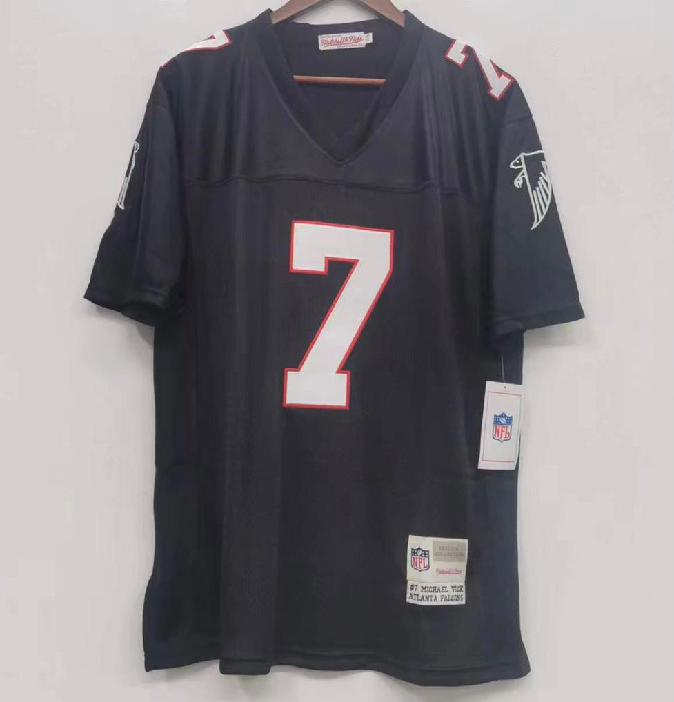 Michael Vick Atlanta Falcons Official NFL Mitchell & Ness Jersey Black