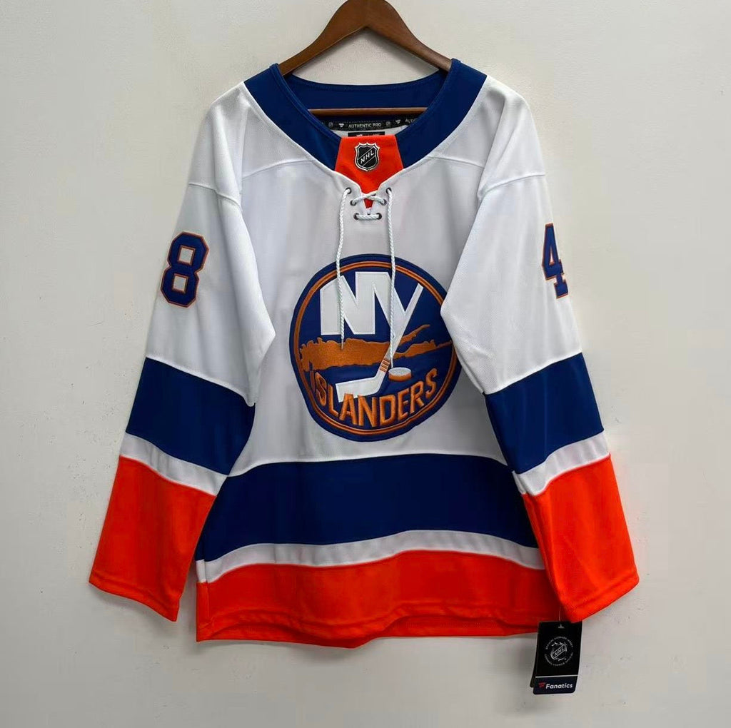 Matthew Schaefer YOUTH KIDS New York Islanders Official NHL Fanatics Jersey white