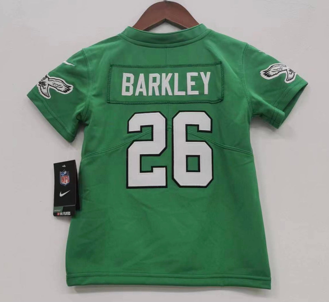 Saquon Barkley Philadelphia Eagles Official NFL Baby Toddler jersey b/t
