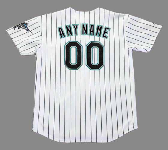 Any Name and Number customized YOUTH KIDS Miami Florida Marlins Official MLB Majestic jersey