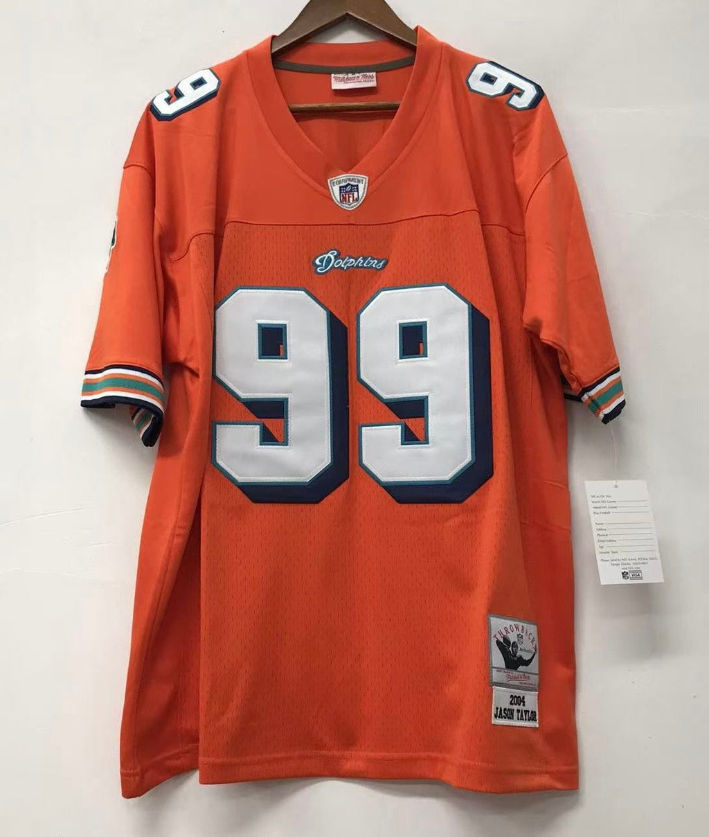 Jason Taylor Miami Dolphins Official NFL Mitchell & Ness Jersey