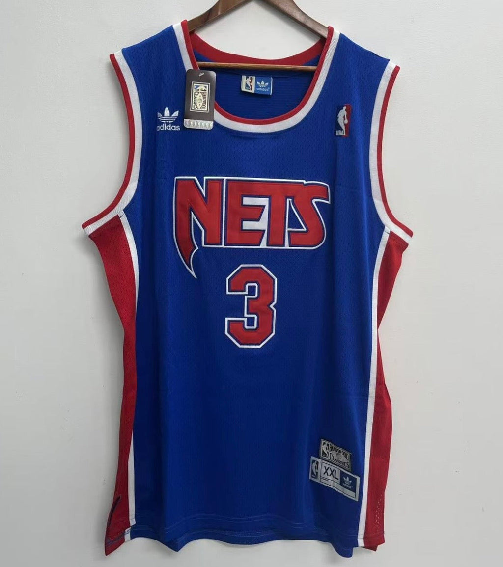 Dražen Petrović New Jersey Nets Official NBA Adidas Jersey