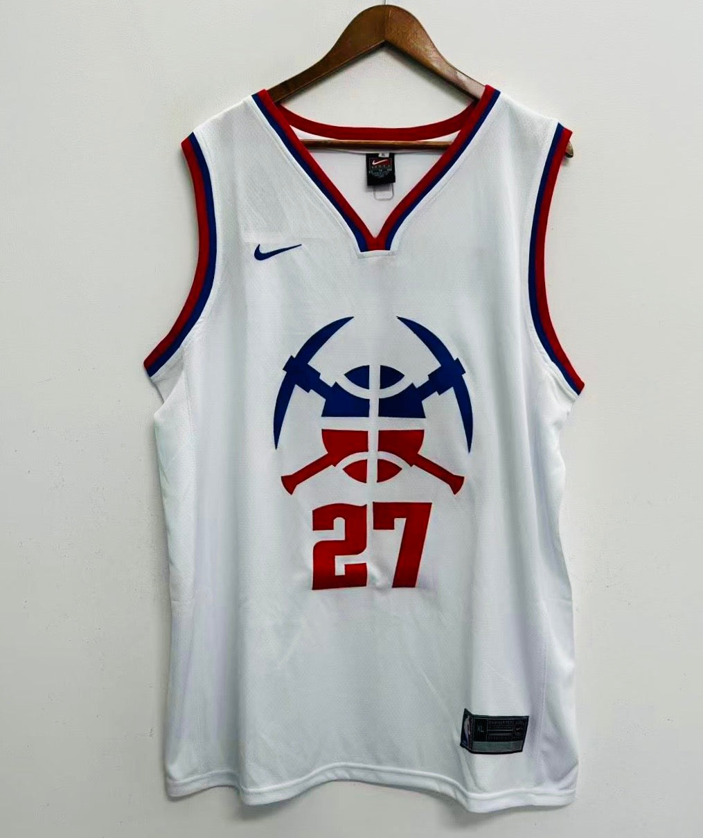 Jamal Murray Denver Nuggets Official NBA Jersey white