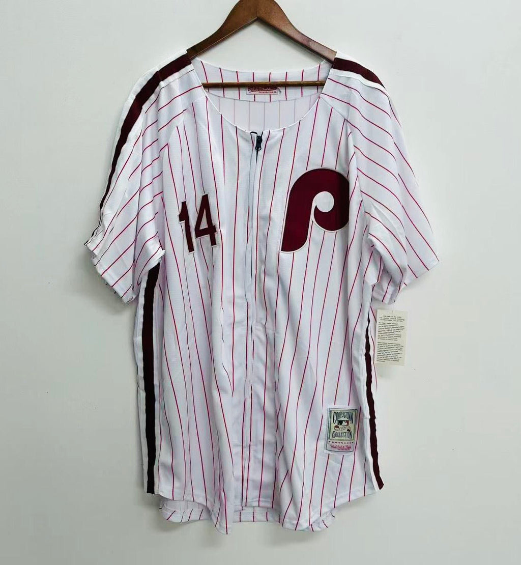Pete Rose Philadelphia Phillies Jersey white pinstripes