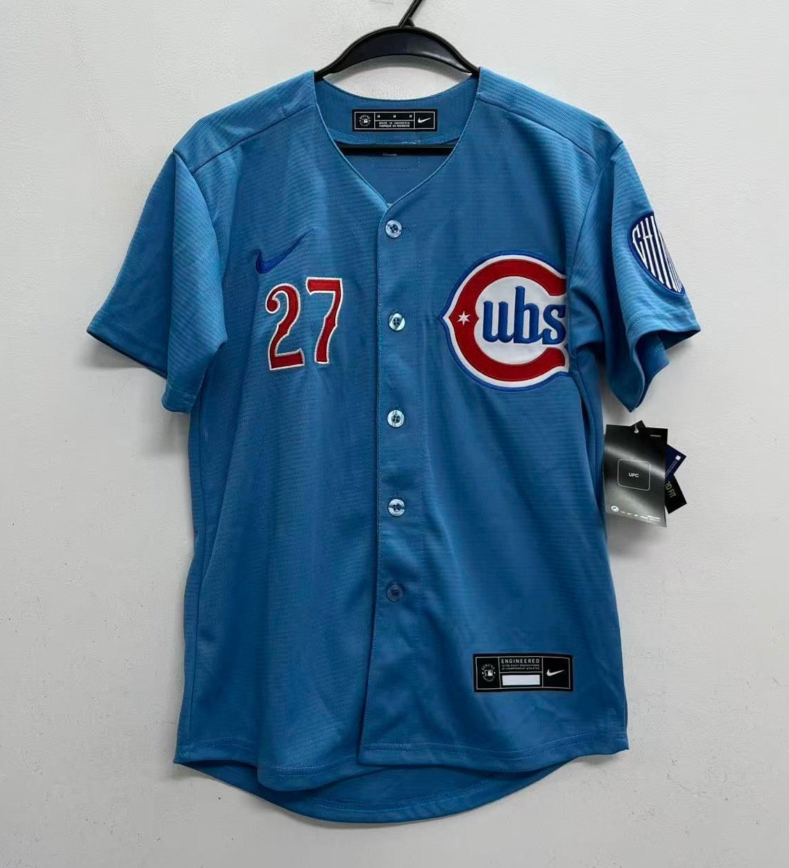 Seiya Suzuki YOUTH KIDS Chicago Cubs Official MLB light blue jersey