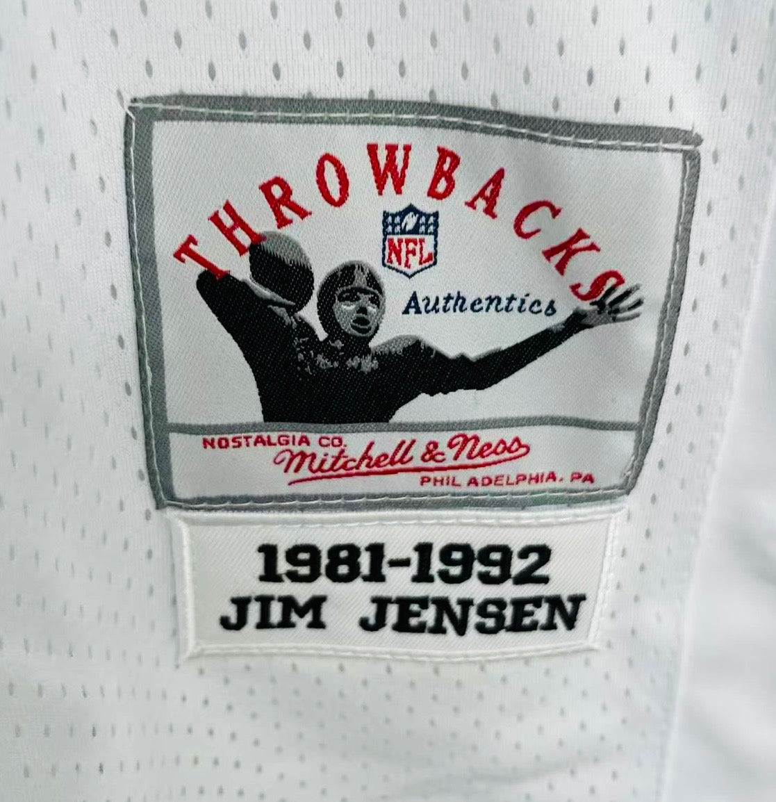 Jim Crash Jensen #11 Miami Dolphins NFL Mitchell & Ness Jersey
