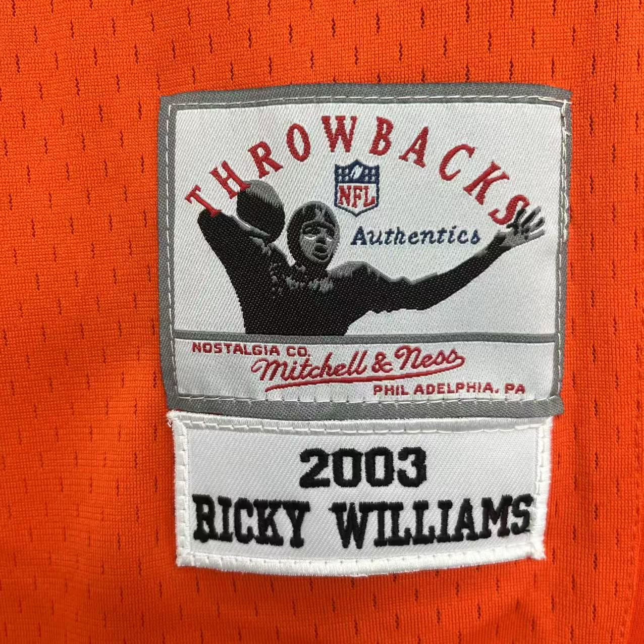 Ricky Williams Miami Dolphins Official NFL Jersey Mitchell & Ness