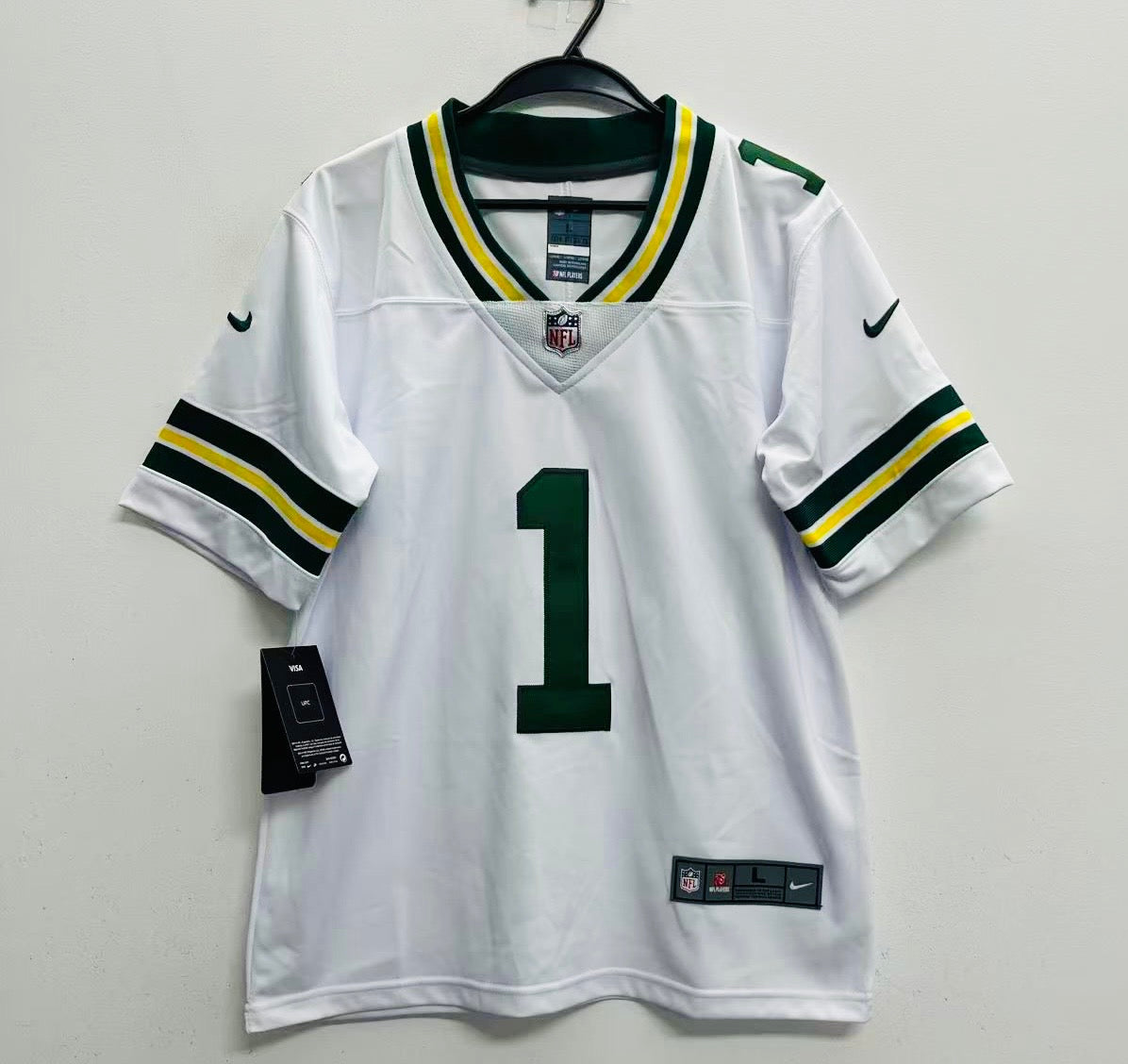 Micah Parsons YOUTH KIDS Green Bay Packers Official NFL Jersey white