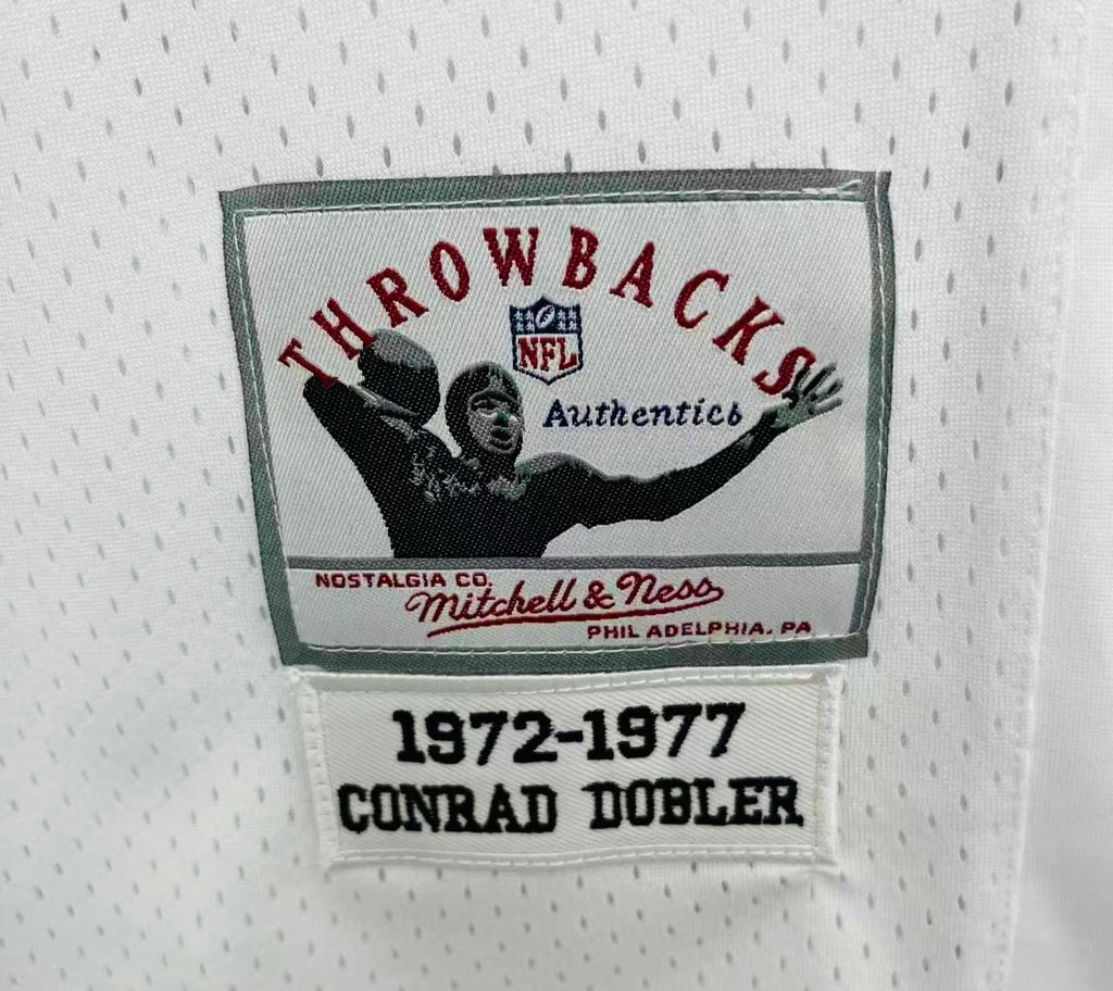 Conrad Dobler St. Louis Cardinals NFL Mitchell & Ness Jersey white