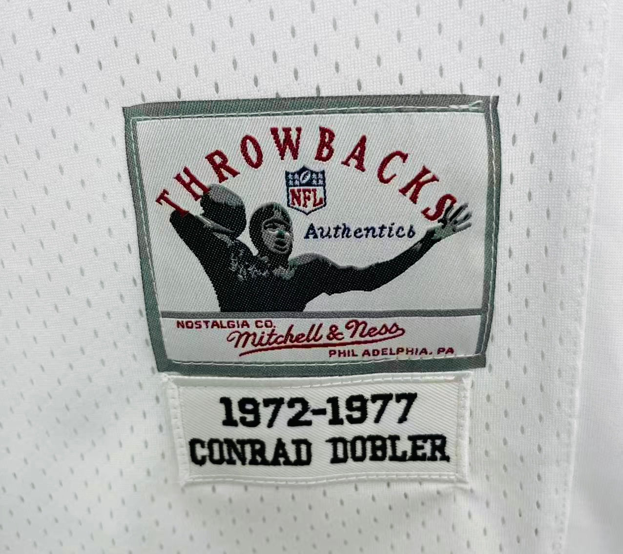 Conrad Dobler St. Louis Cardinals NFL Mitchell & Ness Jersey white