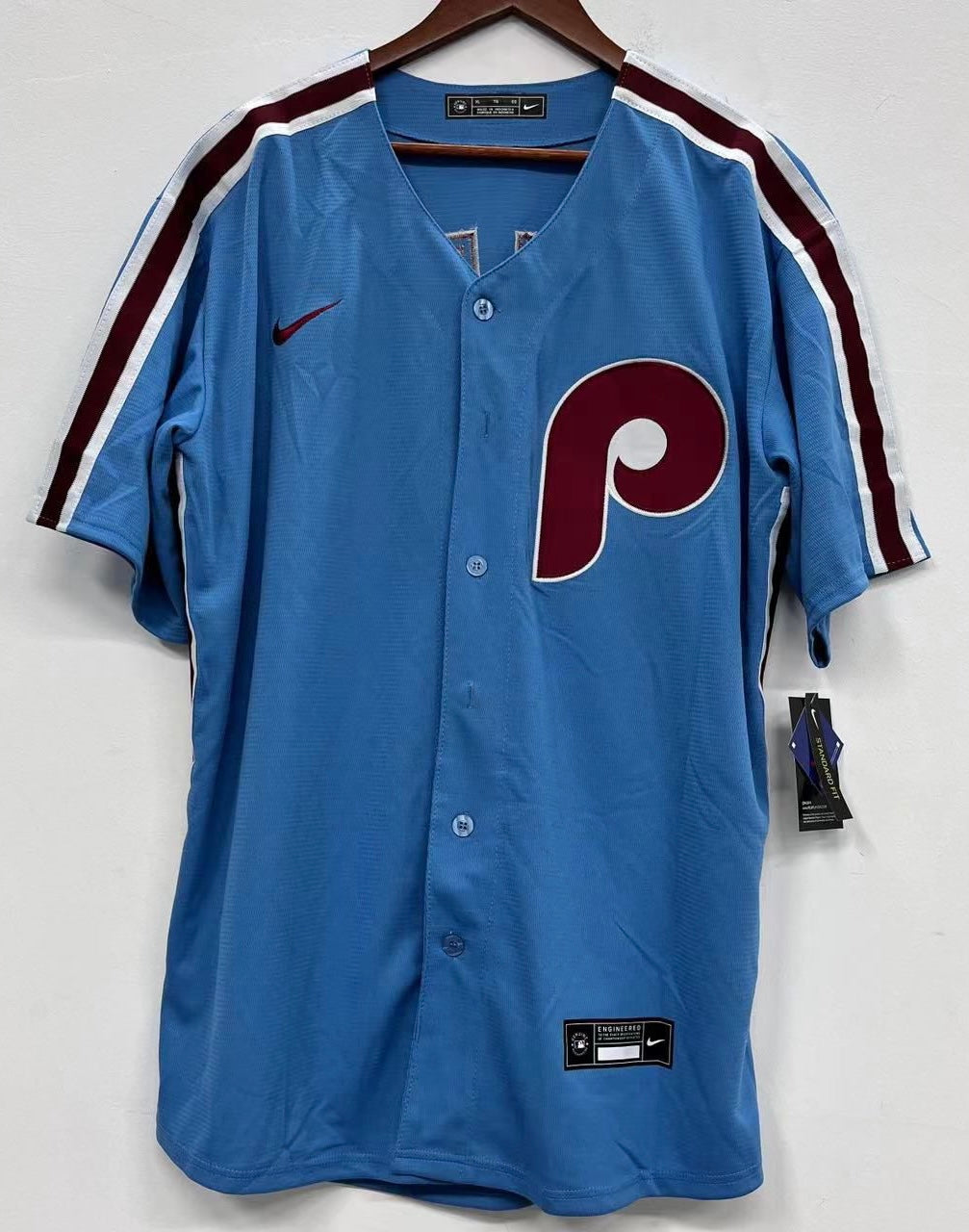 Chase Utley Philadelphia Phillies Official MLB Jersey blue NIKE