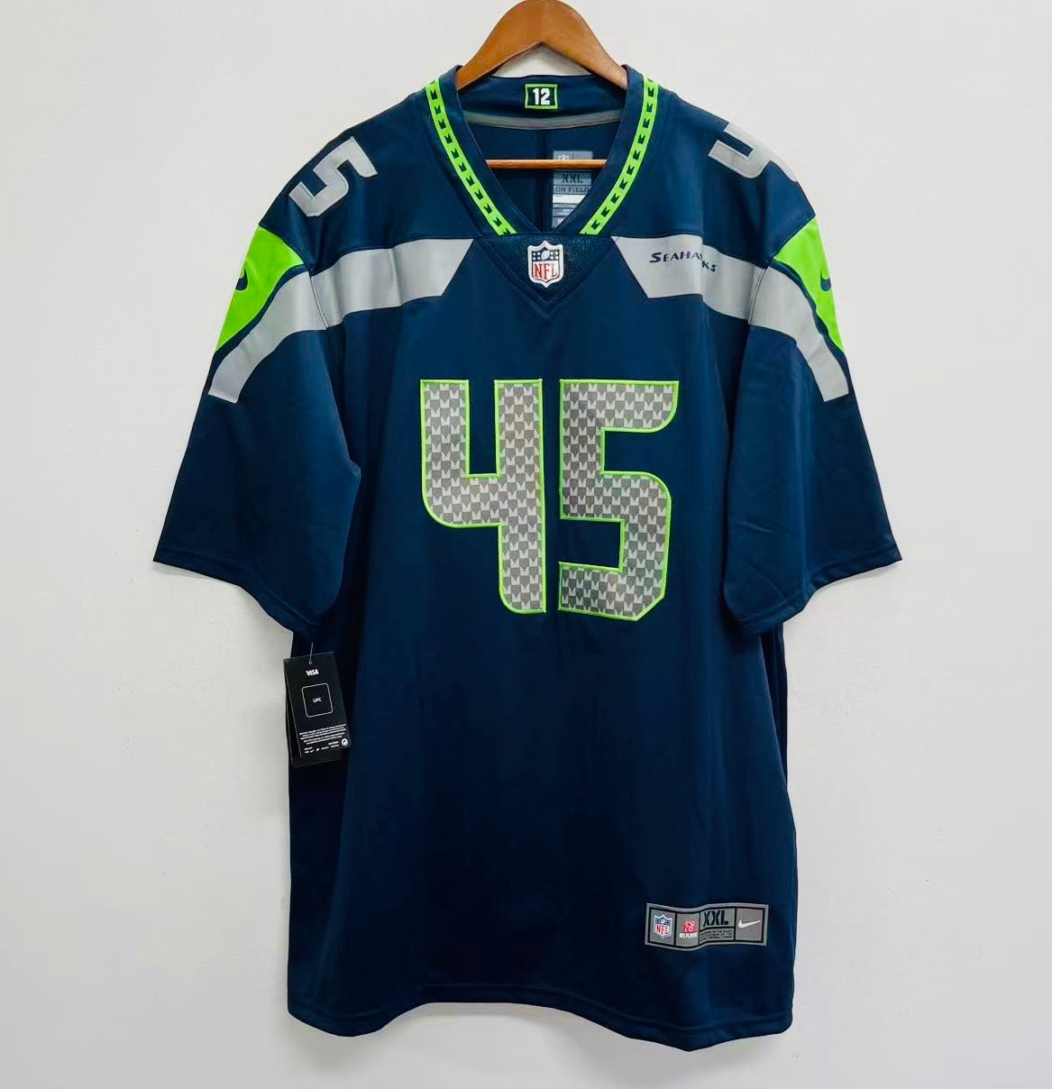 Any name & Number Seattle Seahawks NFL Nike jersey