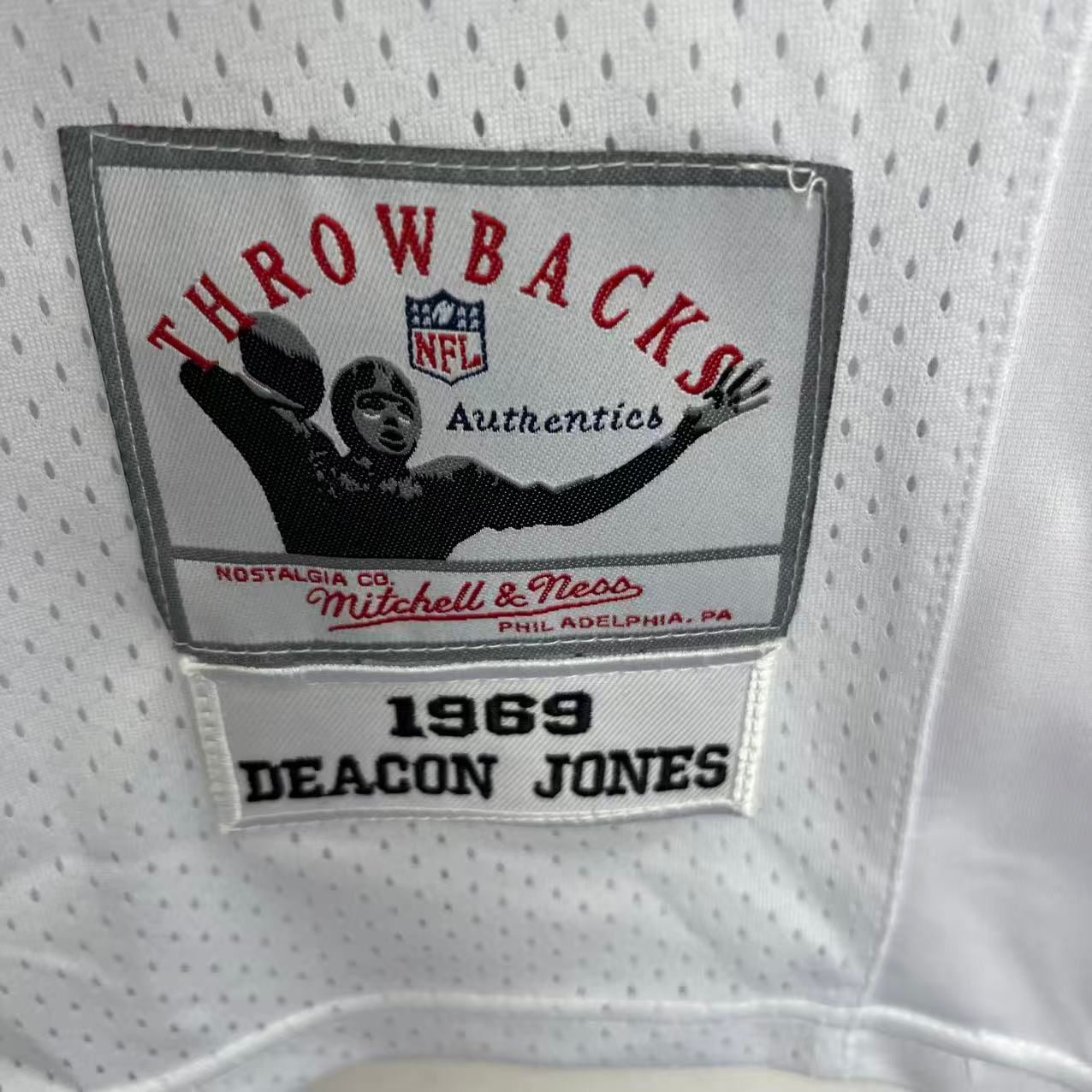 Deacon Jones Los Angeles Rams Official NFL Mitchell & Ness Jersey