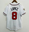 Javier Lopez Atlanta Braves 1995 Mitchell & Ness white