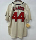 Hank Aaron 1963 YOUTH KIDS Atlanta Braves jersey Mitchell & Ness