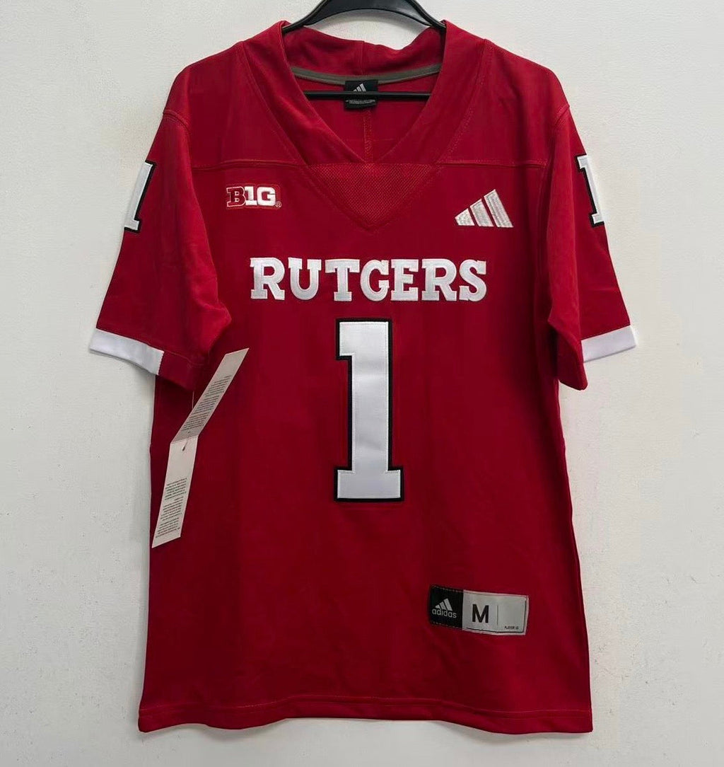 Isiah Pacheco YOUTH KIDS Rutgers Scarlet Knights Official NCAA Adidas Jersey