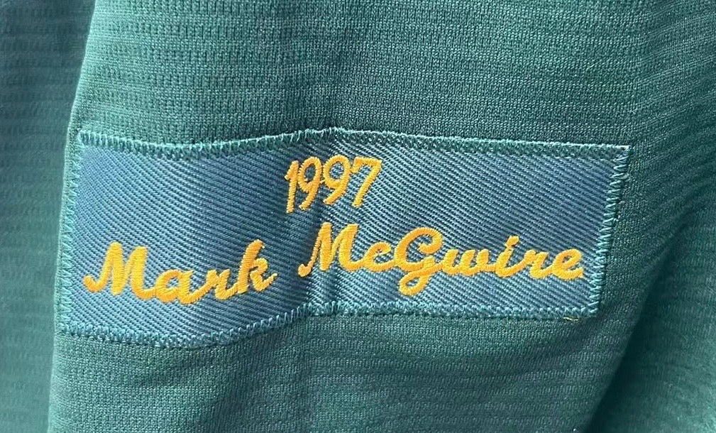 Mark McGwire Oakland A’s Athletics Official MLB Mitchell & Ness Jersey