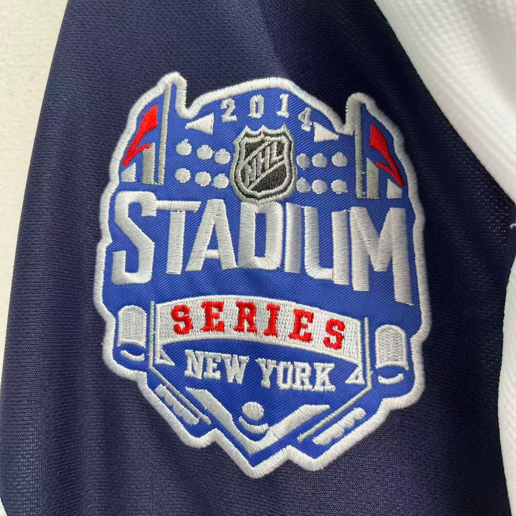 Henrik Lundqvist New York Rangers Official NHL Reebok   2014 Stadium Series Jersey