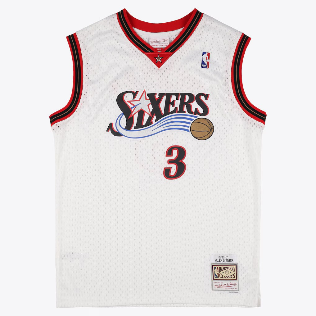 Allen Iverson 2000-01 Philadelphia 76ers Mitchell & Ness Jersey