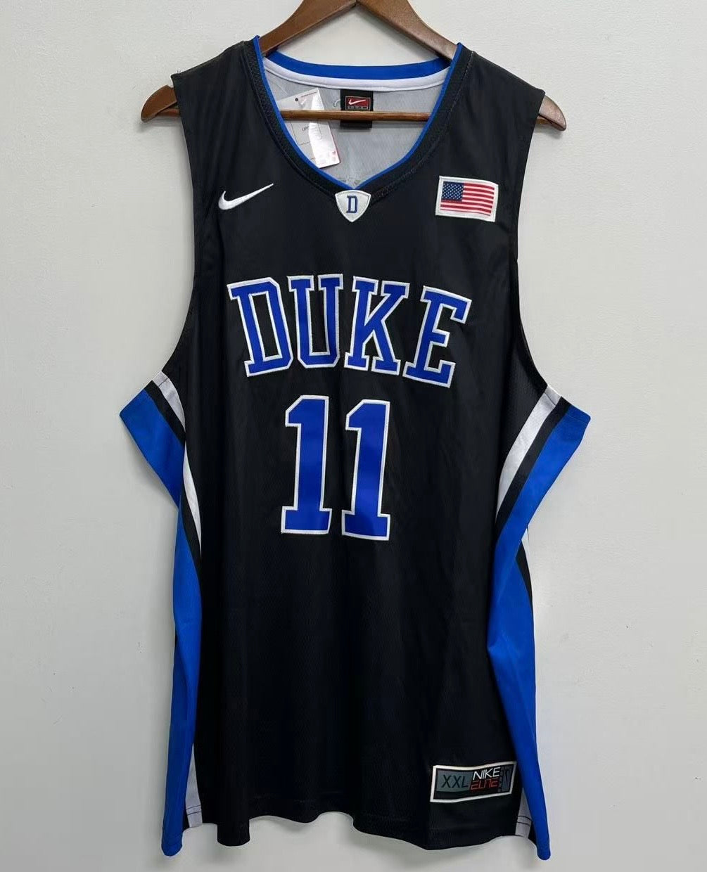 Bobby Hurley Duke Blue Devils jersey black NIKE