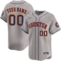 Houston Astros Any Name and Number customized YOUTH KIDS Official MLB Nike Jersey gray