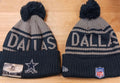Dallas Cowboys NFL New Era winter knit Hat with Pom Pom