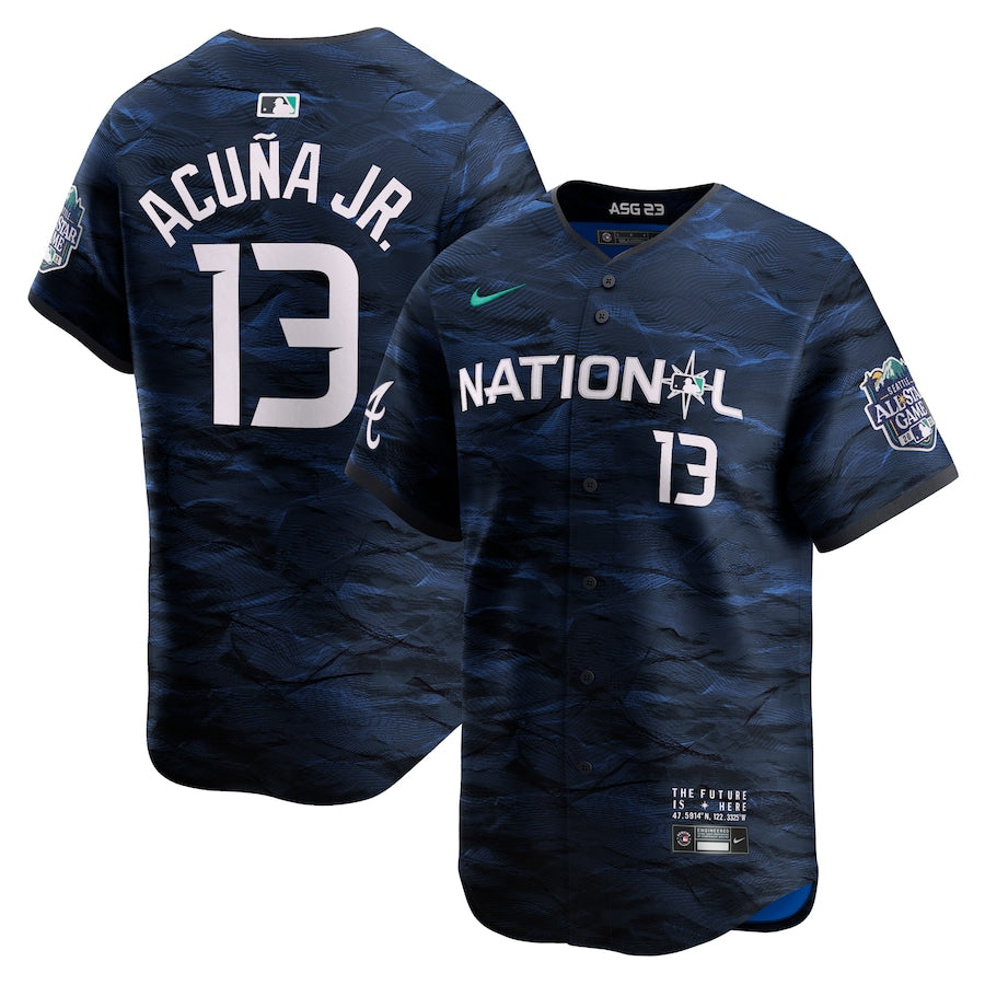Ronald Acuña Jr. Atlanta Braves All star game Jersey Nike