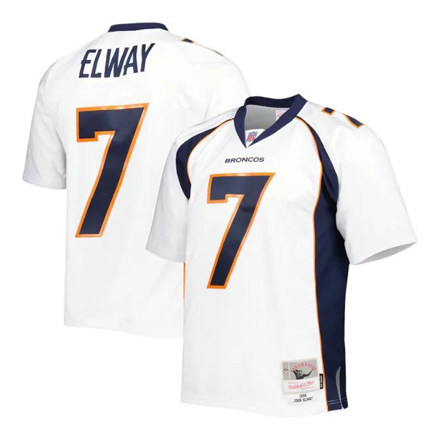 John Elway YOUTH KIDS Denver Broncos Official NFL Nike Jersey white