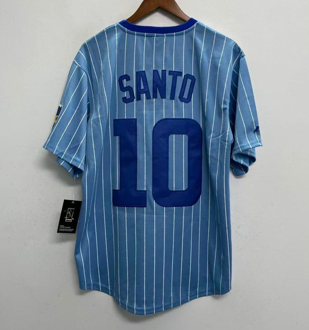 Ron Santo Chicago Cubs Official MLB Majestic Jersey