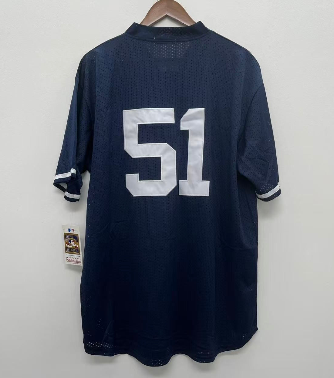 Bernie Williams New York Yankees Spring Training Jersey Mitchell & Ness