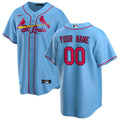 Any Name and Number customized YOUTH KIDS St. Louis Cardinals Official MLB Nike jersey blue