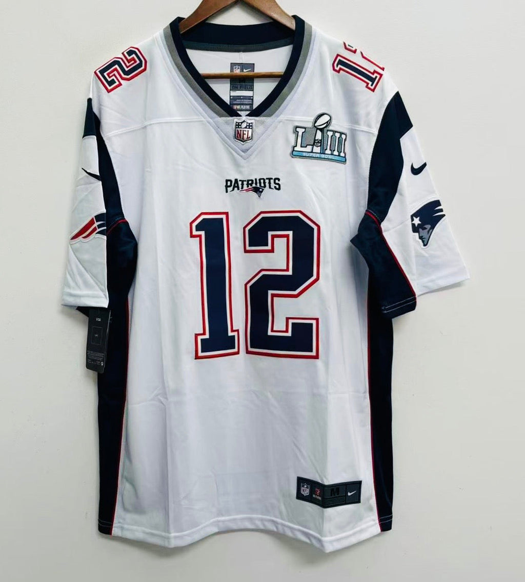 Tom Brady New England Patriots Official NFL Super Bowl Nike Jersey