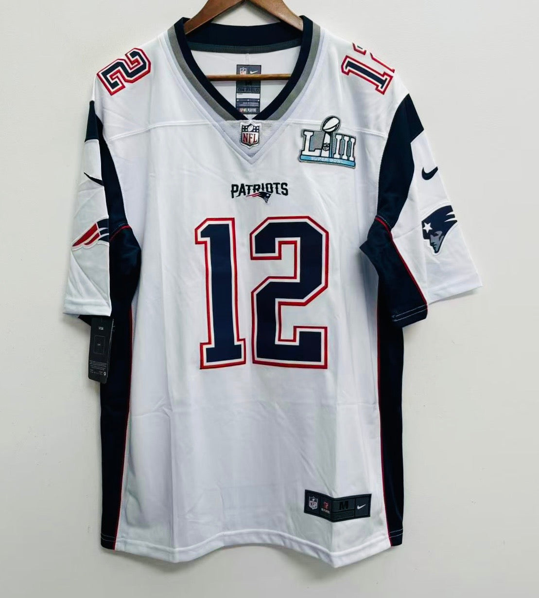 Tom Brady New England Patriots YOUTH KIDS Official Nike Super Bowl Jersey
