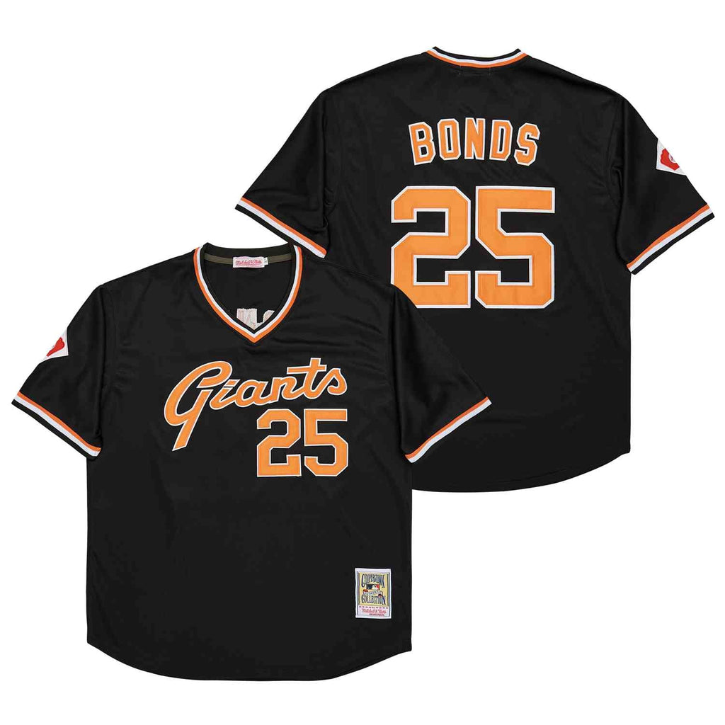 Barry Bonds San Francisco Giants Official MLB Jersey Mitchell & Ness