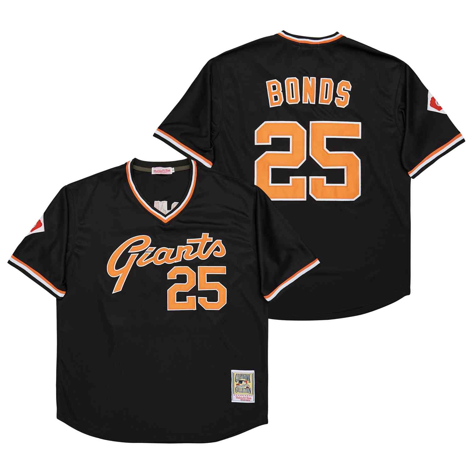 Barry Bonds San Francisco Giants Official MLB Jersey Mitchell & Ness