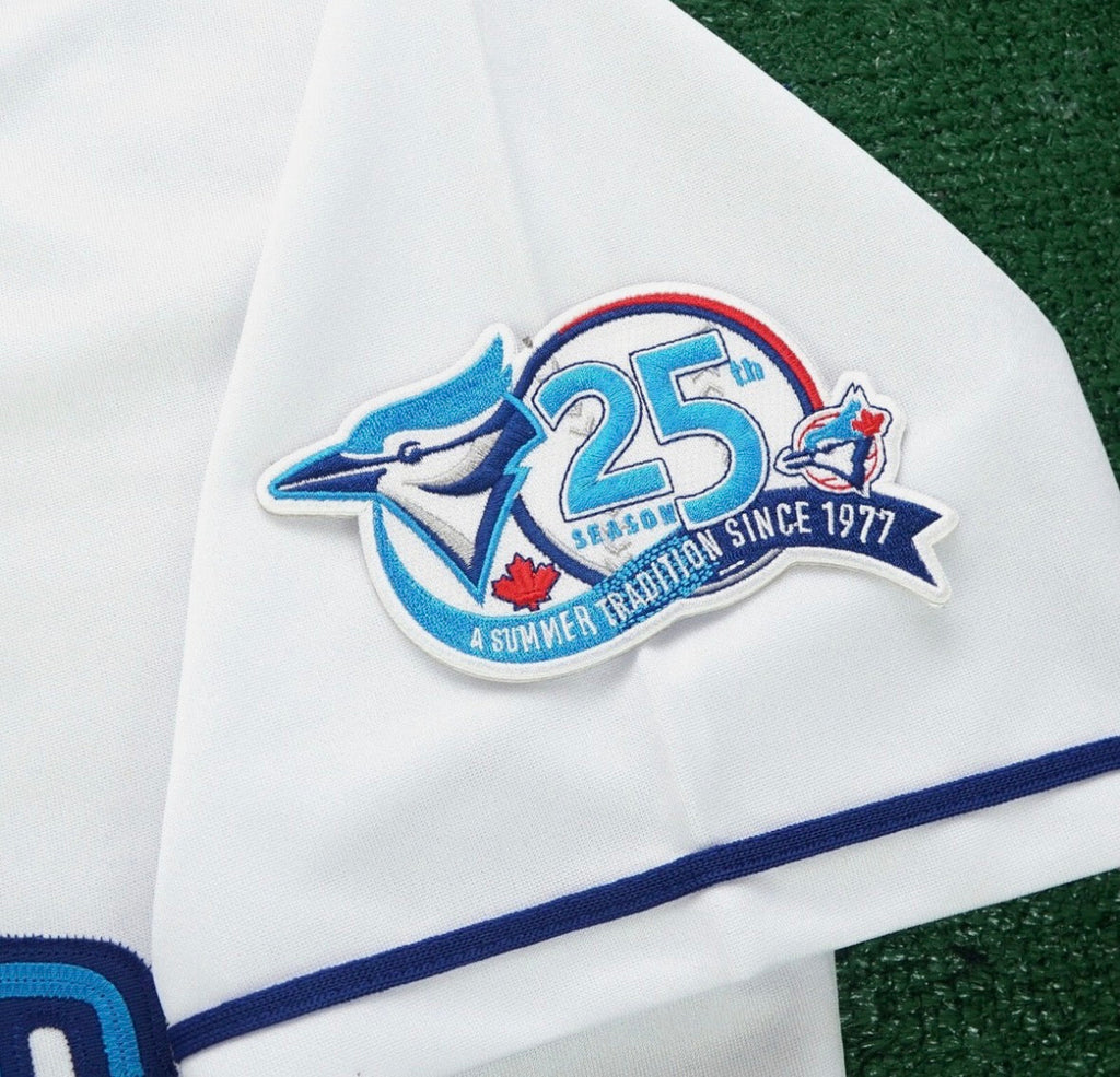 Roy Halladay YOUTH KIDS Toronto Blue Jays Official MLB  Jersey Majestic white