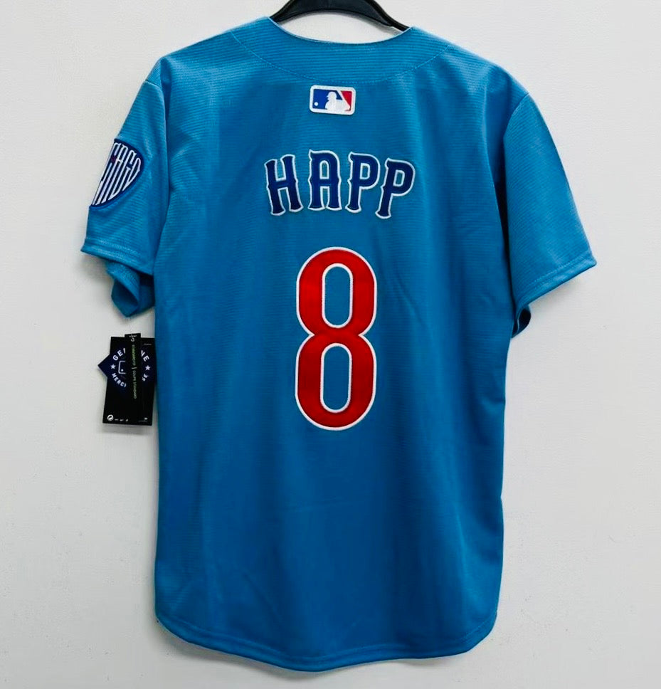 Ian Happ YOUTH KIDS Chicago Cubs Official MLB Nike jersey