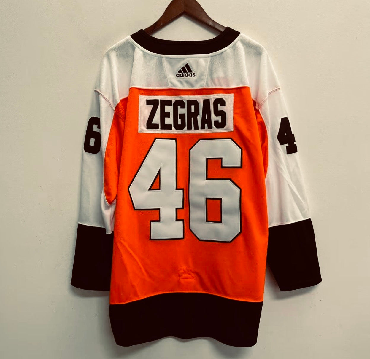 Trevor Zegras Philadelphia Flyers Official NHL Fanatics Jersey