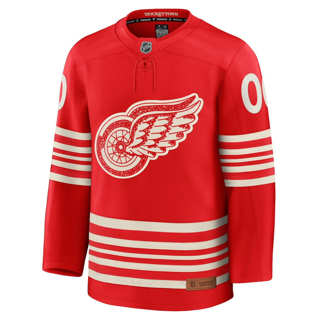 Detroit Red Wings YOUTH KIDS Any Name & Number Official NHL Customized Fanatics Jersey