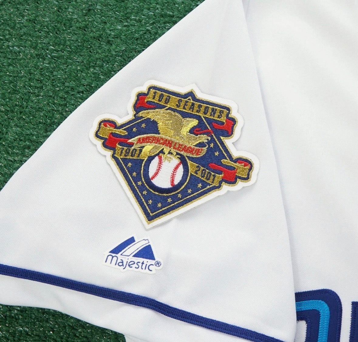 Roy Halladay YOUTH KIDS Toronto Blue Jays Official MLB  Jersey Majestic white