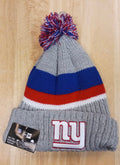 New York Giants NFL New Era winter knit Hat with Pom Pom