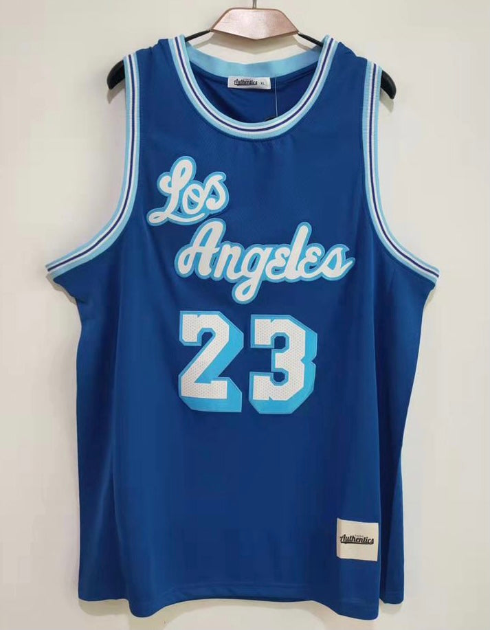 LeBron James Los Angeles Lakers Jersey blue