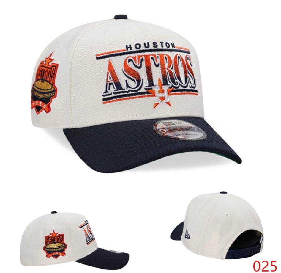 Houston Astros Official MLB New Era Hat adjustable